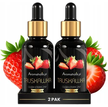 Vonný olej ESENCIÁLNÍ OLEJE DO DIFUZÉRU ZVLHČOVAČE VZDUCHU PŘÍRODNÍ S VŮNÍ JAHODY 60 Ml