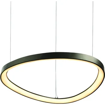 ACA Lighting závěsné svítidlo LED 44W CCT 4670lm HARMONY černá, hliník IP20 BR97LEDP60BKCCT