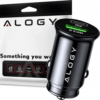Nabíječka automobilová , USB typ C Alogy 3000 mA