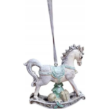 Vánoční ozdoba VÁNOČNÍ OZDOBA KŮŇ HOUPACÍ