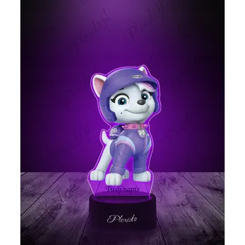 Lampička Plexido vícebarevná Noční lampa