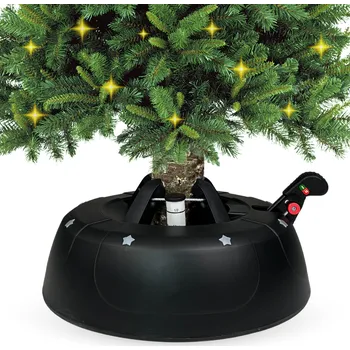 Stojánek na vánoční stromek Stojan pod vánoční stromek Stabilní základna pro živý stromek do 3 m 37 cm antracitová
