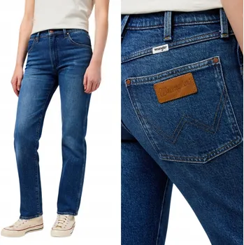 Dámské oblečení WRANGLER džíny BLUE SUNSET_ W24 L32