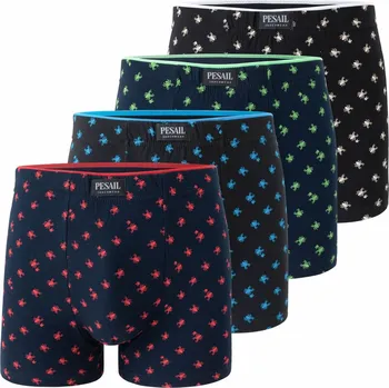 Boxerky FANNIFEN Poslední kusy!!! Pánské boxerky SPIDERS G55373 4 ks v balení Barva: Mix, Velikost: L