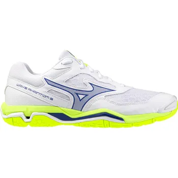 Pánská sálová obuv Pánská sálová obuv Mizuno Wave Phantom 3 White/Lightning Yellow/Dazzlin EUR 42