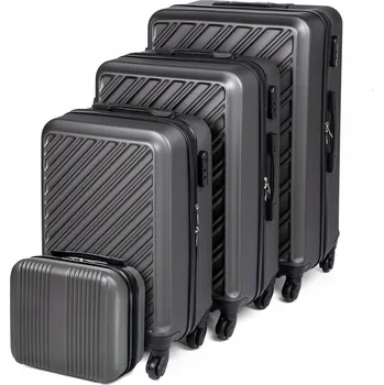 Heyo Sada tvrdých kufrů ABS HWP01-4W1 245 l