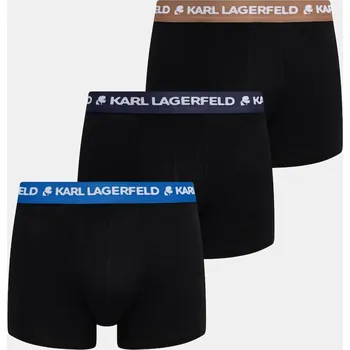 Pánské spodní prádlo Boxerky Karl Lagerfeld 3-pack A1M47021 modrá 55B, vel. S