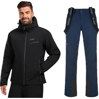 Pánský lyžařský komplet Flip BLK 4XL + Rhea DBL 5XL