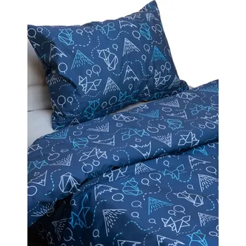 Povlečení nanoSPACE Povlečení pro alergiky Nanobavlna® – vzor lišky 1+1 (140x200, 70x90cm)