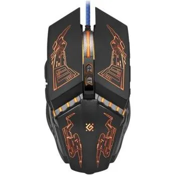 Myš Myš drátová, Defender Halo Z GM-430L, černá, optická, 3200DPI