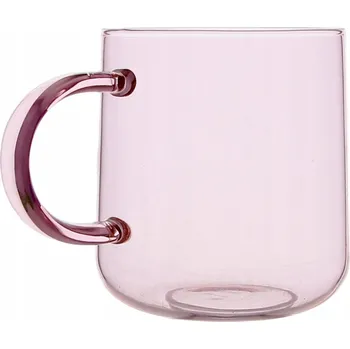 MPLCo pink sklo hrnek 300 ml