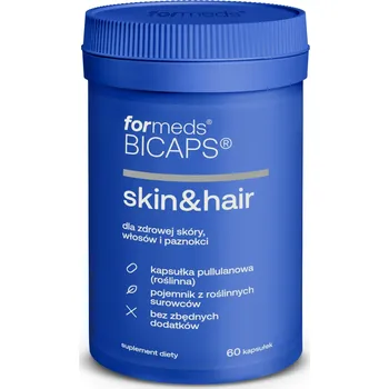 Formeds BICAPS SKIN & HAIR 7 složek selen zinek vlasy kůže nehty 60 kapslí.