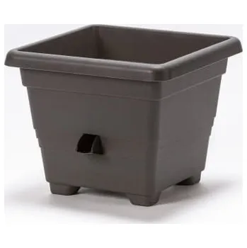 Květináč Šedý plast Květináč Plastia 50 cm x 50 x 40 cm