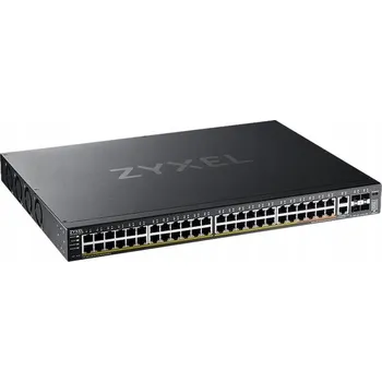 Switch Přepínač XGS2220-54HP-EU0101F L3 600W PoE, 48x 1G RJ45, 4x 10G SFP+