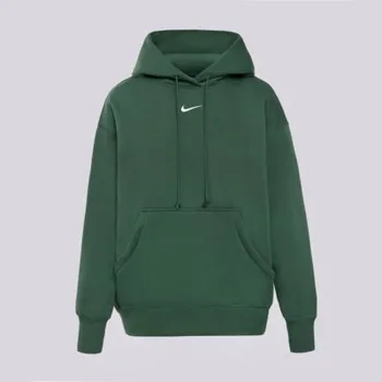 Dámská mikina Nike Mikina S Kapucí Phnx Flc Os Hoodie W Nsw Zelená Xs