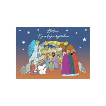 omalovánky Betlém Vymaluj a vystřihni