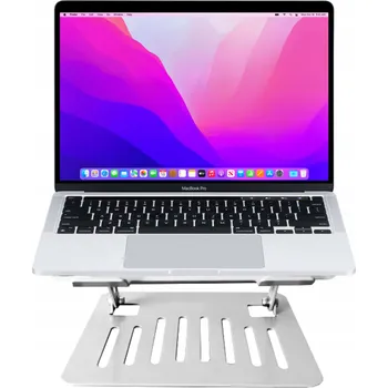 Stolek pod notebook Alogy nastavitelný hliníkový 17" skládací na stůl