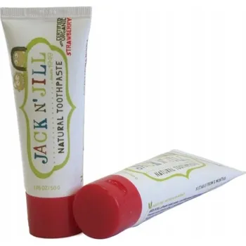 zubní pasta Jack N'Jill zubní pasta pro děti s příchutí jahody, 40 % xylitolu, 50 g
