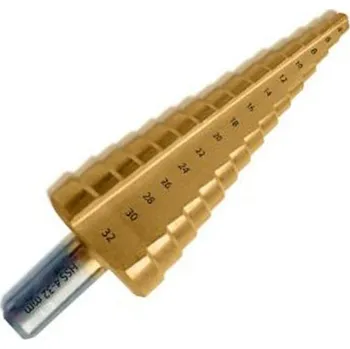 Vrták Vrták kuželový Vorfal HSS titanový 4-32 mm