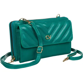 Kabelka 4U Cavaldi kabelka přes rameno eko kůže modrá