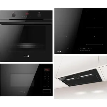 Set domácích spotřebičů Fagor 8H-295AN + Mikrovlnná trouba Fagor 3MWB-20BTCGN + Indukční deska Fagor 4IF-ZONE41BC + Odsavač par Fagor 3AF3-550N + DOPRAVA ZDARMA