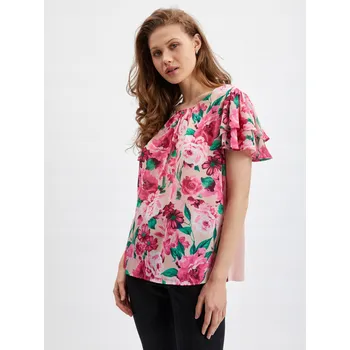 Dámská halenka Orsay halenka s krátkým rukávem střih volná velikost L