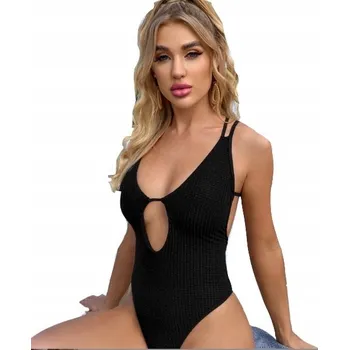 Dámské oblečení JEDNODÍLNÉ PLAVKY ČERNÉ MONOKINI S