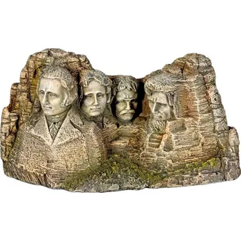 Dekorace do akvária Nobby akvarijní dekorace památník Mount Rushmore 20 x 8 x 10,7 cm