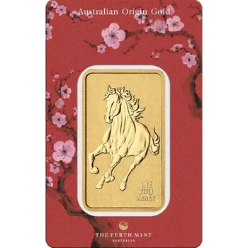 Perth Mint 31,1g investiční zlatý slitek Rok Koně | 2026