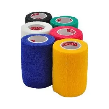 Obinadlo elast. CoPoly 7,5cm x 4,5m MIX 12ks
