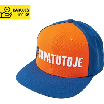 Kšiltovka Snapback kšiltovka COPATUTOJE x Talent Plzeň - blue/orange