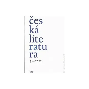 Časopis Česká literatura 5/2022