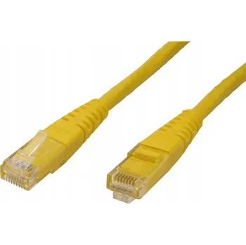 Síťový kabel Patchcord Roline U/UTP 6 RJ45 / RJ45 7 m žlutý
