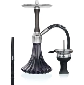 Čistič dýmky Vodní dýmka Aladin Epox 360 Silver Black Pattern