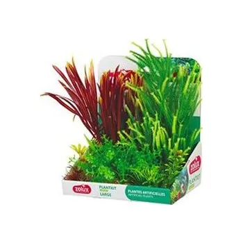 Dekorace do akvária Rostliny akvarijní PLANTKIT 4 sada L Zolux