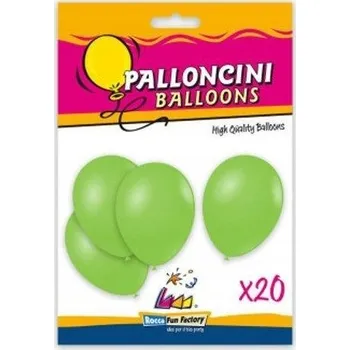 Balónek Latexové Italské balónky 26 cm zelené 20 kusů