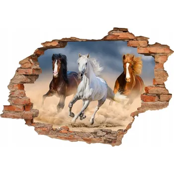 Fototapeta 3D SAMOLEPICÍ FOTOTAPETA 3D samolepka Konie 187