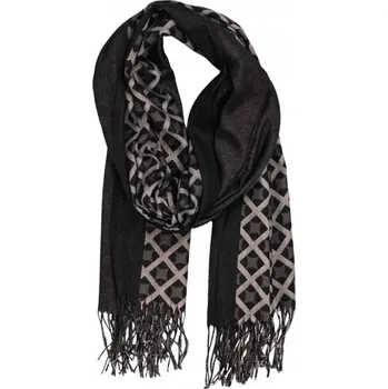 Šála Agrafka šála černá 180 cm - žena