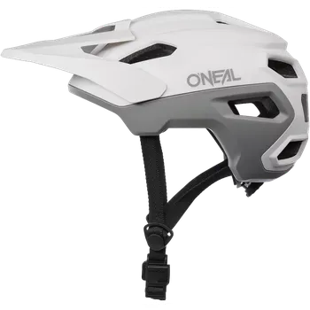 Cyklistická přilba Oneal Trailfinder Evo Solid Helmet 2025 white/grey L/XL