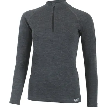 Dámské oblečení LAURA dámská merino mikina - Šedá 8169 / XL / Šedá