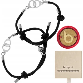 Náhrdelník Náramky pro páry s MAGNETEM provázkové Pouta