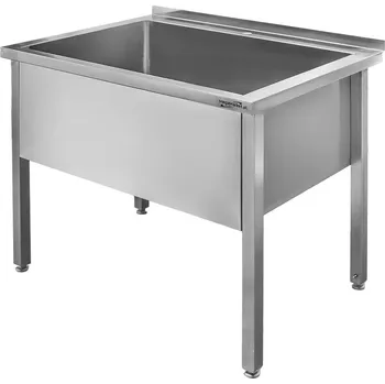 Vana Nerezová vana 120x70x85 cm