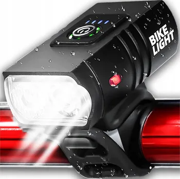 Cyklosvítilna Mocna Lampka ROWEROWA LED světlo přední 800lm svítilna 1200mAh na KOLO