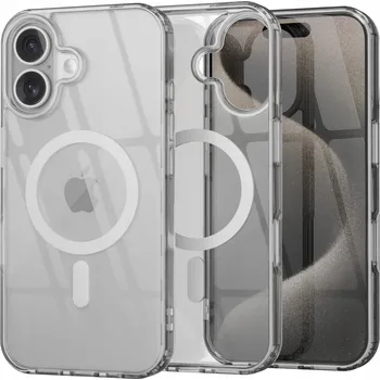 Pouzdro na mobilní telefon Zadní Kryt SUPERO pro Apple iPhone 16 bezbarvý