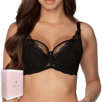 Podprsenka Gaia podprsenka polovyztužená černá velikost 95D