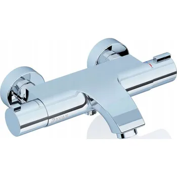 Vodovodní baterie Nástěnná vanová baterie Ravak X070046 stříbrná