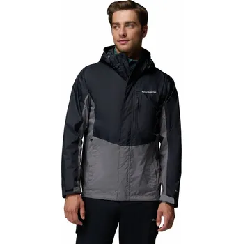 Pánská větrovka Columbia Pouring Adventure III Jacket M 2117171013 - black/city grey XL