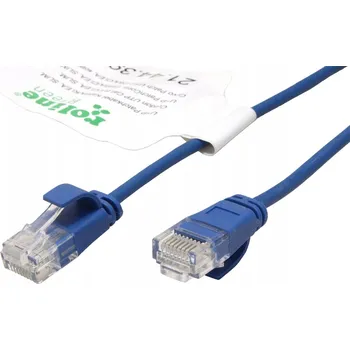 Síťový kabel Patchcord Roline U/UTP 6a RJ45 / RJ45 3 m modrý