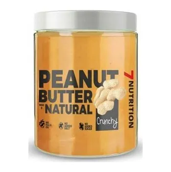 7NUTRITION PEANUT BUTTER CRUNCHY 1000G ARAŠÍDOVÝ KRÉM S KŘUPINKAMI