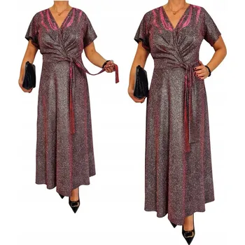 Dámské šaty K&M Krawiectwo šaty maxi velikost 48